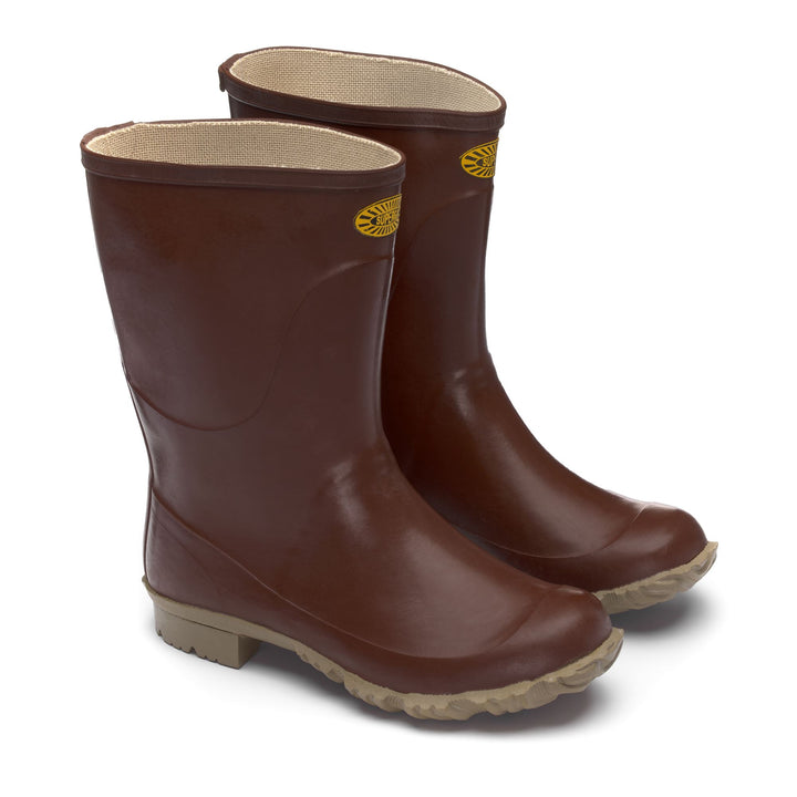 Hohe Gummistiefel Unisex Farbe Braun 2
