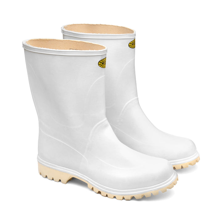 Hohe Gummistiefel Unisex Farbe Weiß 2