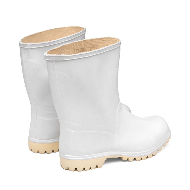 Hohe Gummistiefel Unisex Farbe Weiß 3