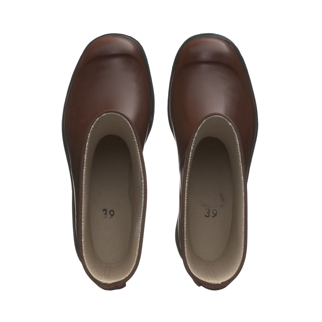 Hohe Gummistiefel Unisex Farbe Braun main