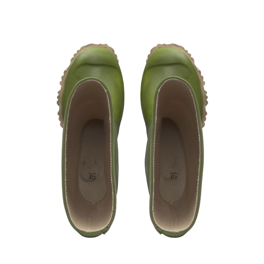 Hohe Gummistiefel Unisex Olivgrün main