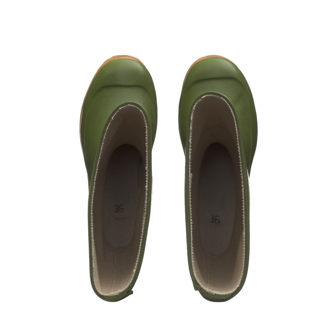 Hohe Gummistiefel Unisex Olivgrün main