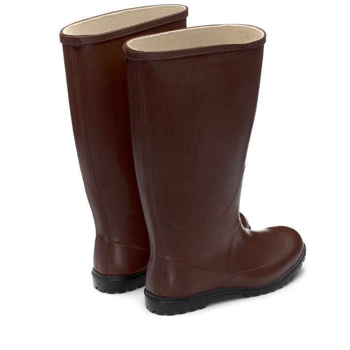 Hohe Gummistiefel Unisex Farbe Braun 3