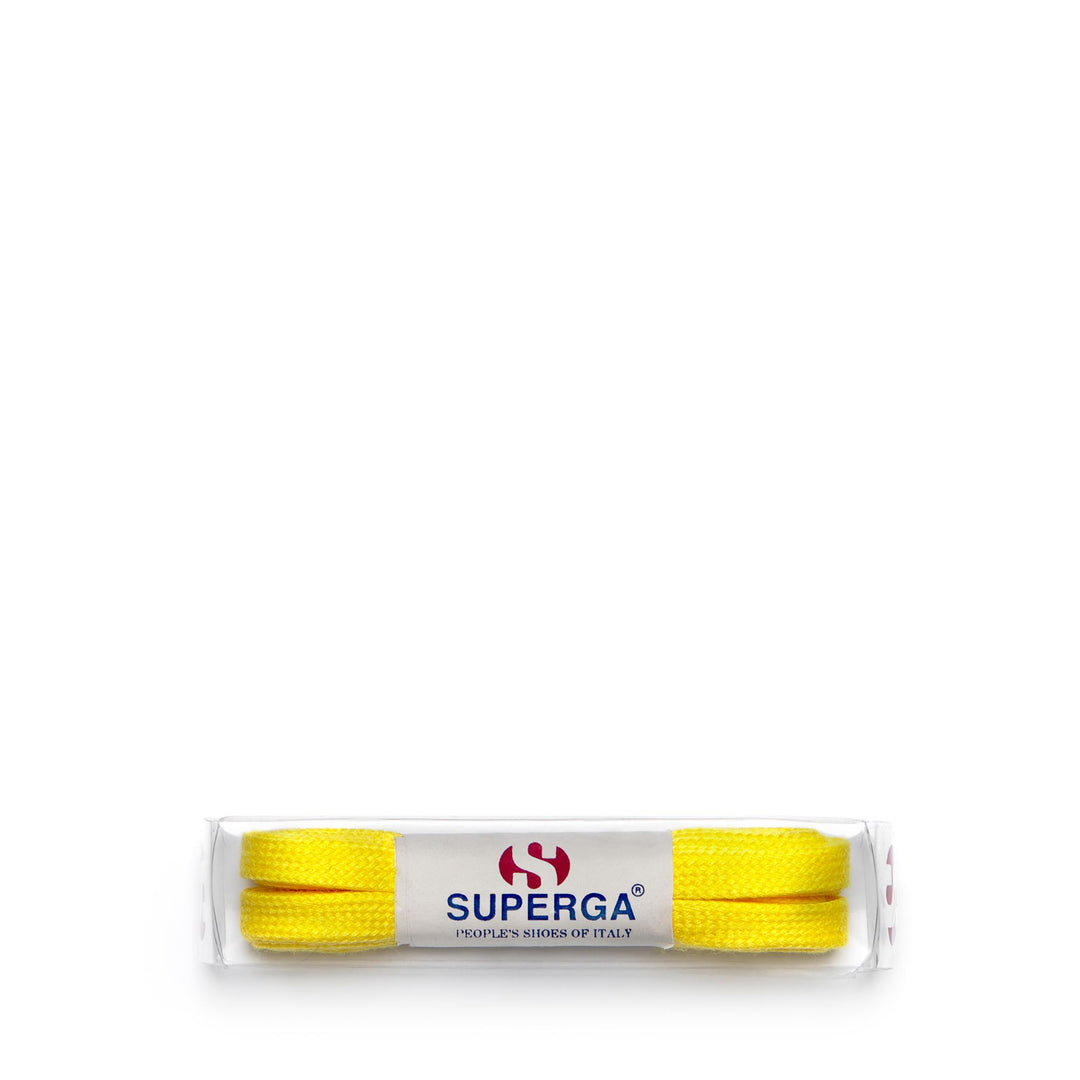 Gelbe Unisex-Schnürsenkel für Sneakers aus Baumwollmaterial 01