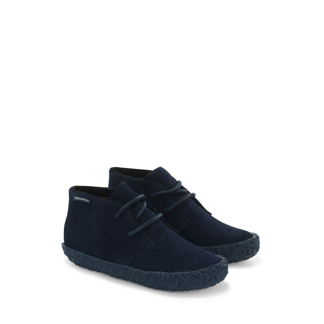 Blaue Stiefeletten für Jungen mit Obermaterial aus Wildleder main