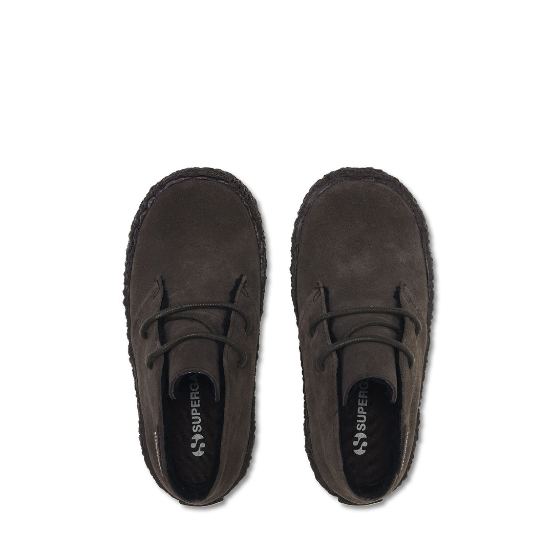 Jungenstiefeletten in dunkler Schokolade mit Obermaterial aus Wildleder main