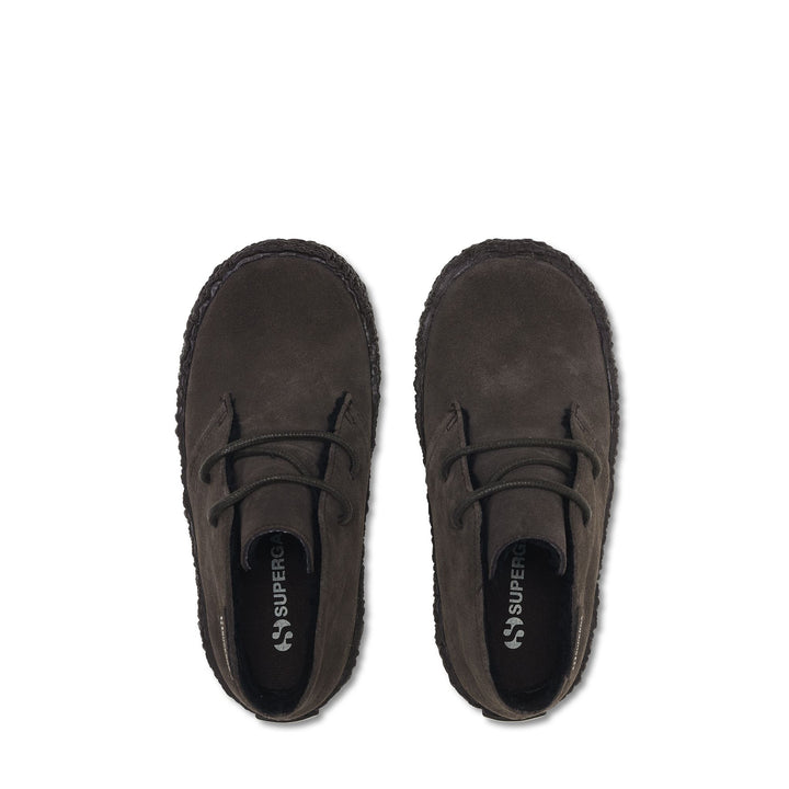 Jungenstiefeletten in dunkler Schokolade mit Obermaterial aus Wildleder 4