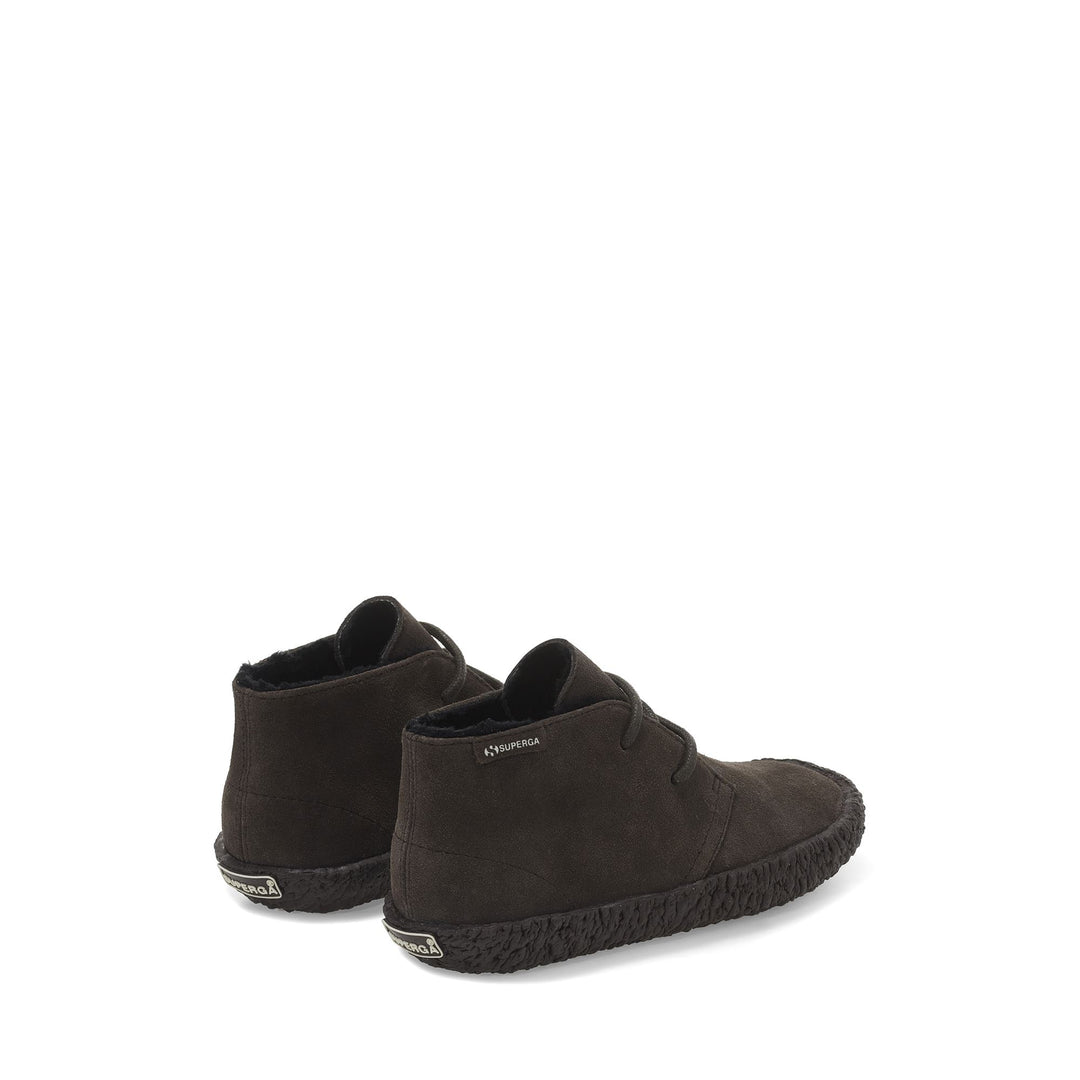 Jungenstiefeletten in dunkler Schokolade mit Obermaterial aus Wildleder main