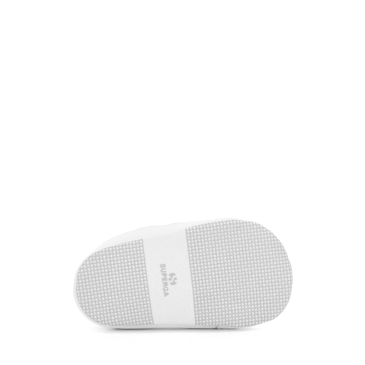 Niedrig geschnittene weiße Mädchen-Sneaker mit Obermaterial aus Makramee-Spitze 5