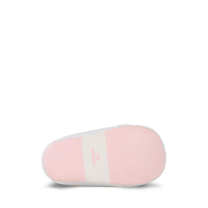 Niedrig geschnittene Kinder-Sneaker in Rosa mit Obermaterial aus Baumwolle 5