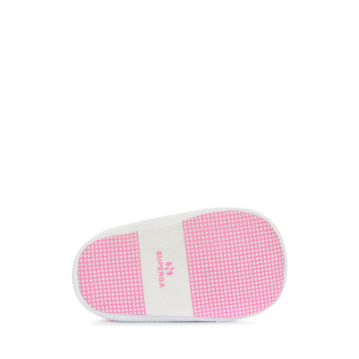 Niedrig geschnittene Kinder-Sneaker in Rosa mit Obermaterial aus Baumwolle 5