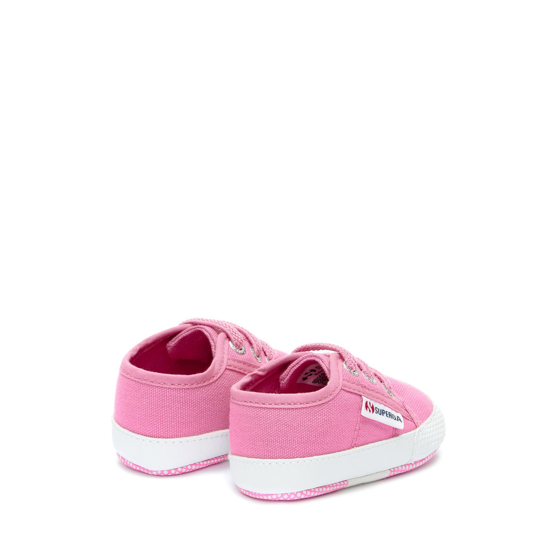 Niedrig geschnittene Kinder-Sneaker in Rosa mit Obermaterial aus Baumwolle main