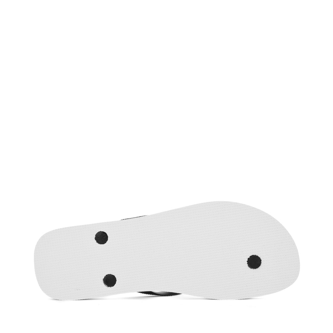 Herren Flip Flops Weiß mit Obermaterial aus Gummi main