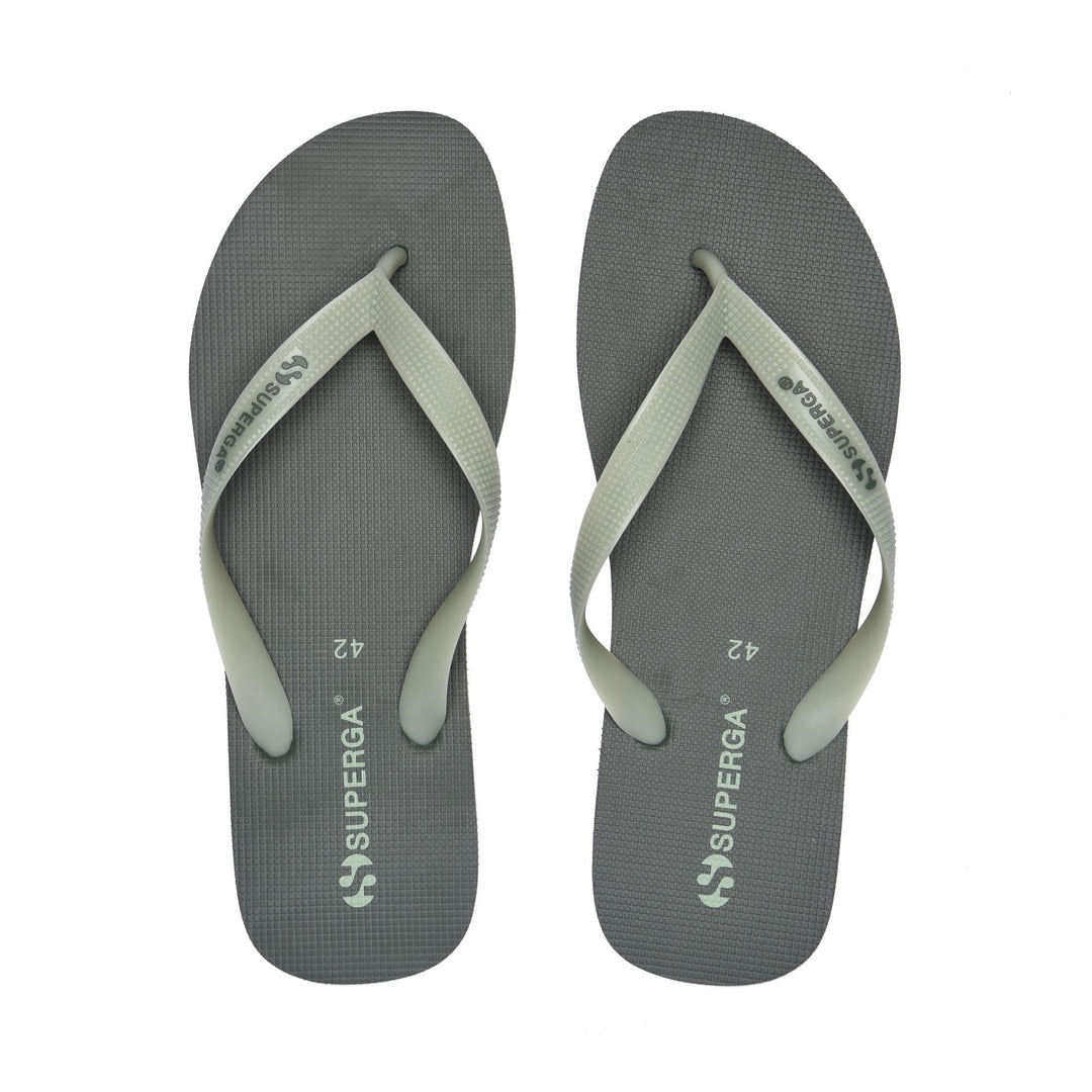 Herren Flip Flops Militärgrün mit Obermaterial aus Gummi main