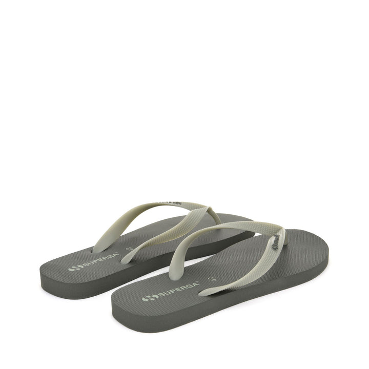 Herren Flip Flops Militärgrün mit Obermaterial aus Gummi 3