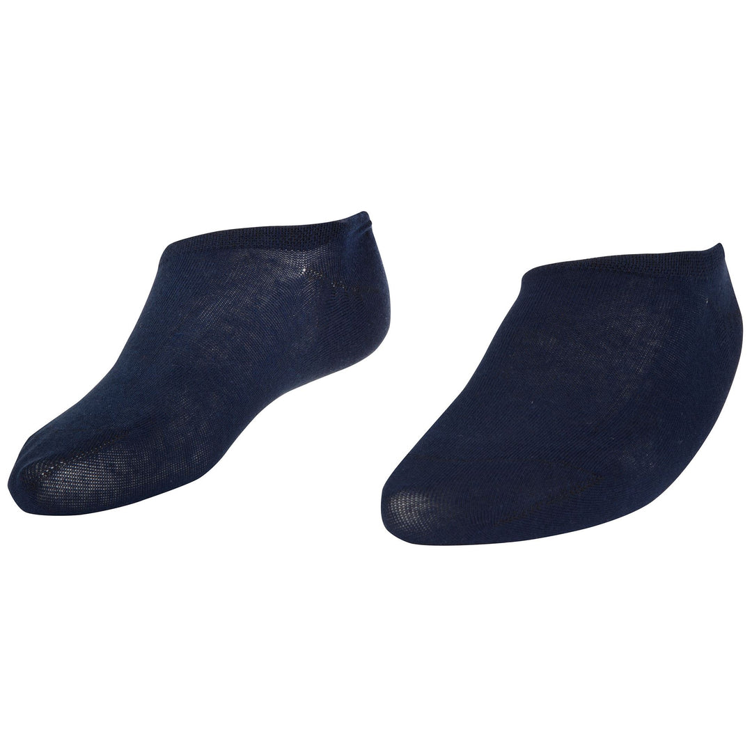 Unisex No Show Socken in Blau mit Obermaterial aus Baumwolle 01