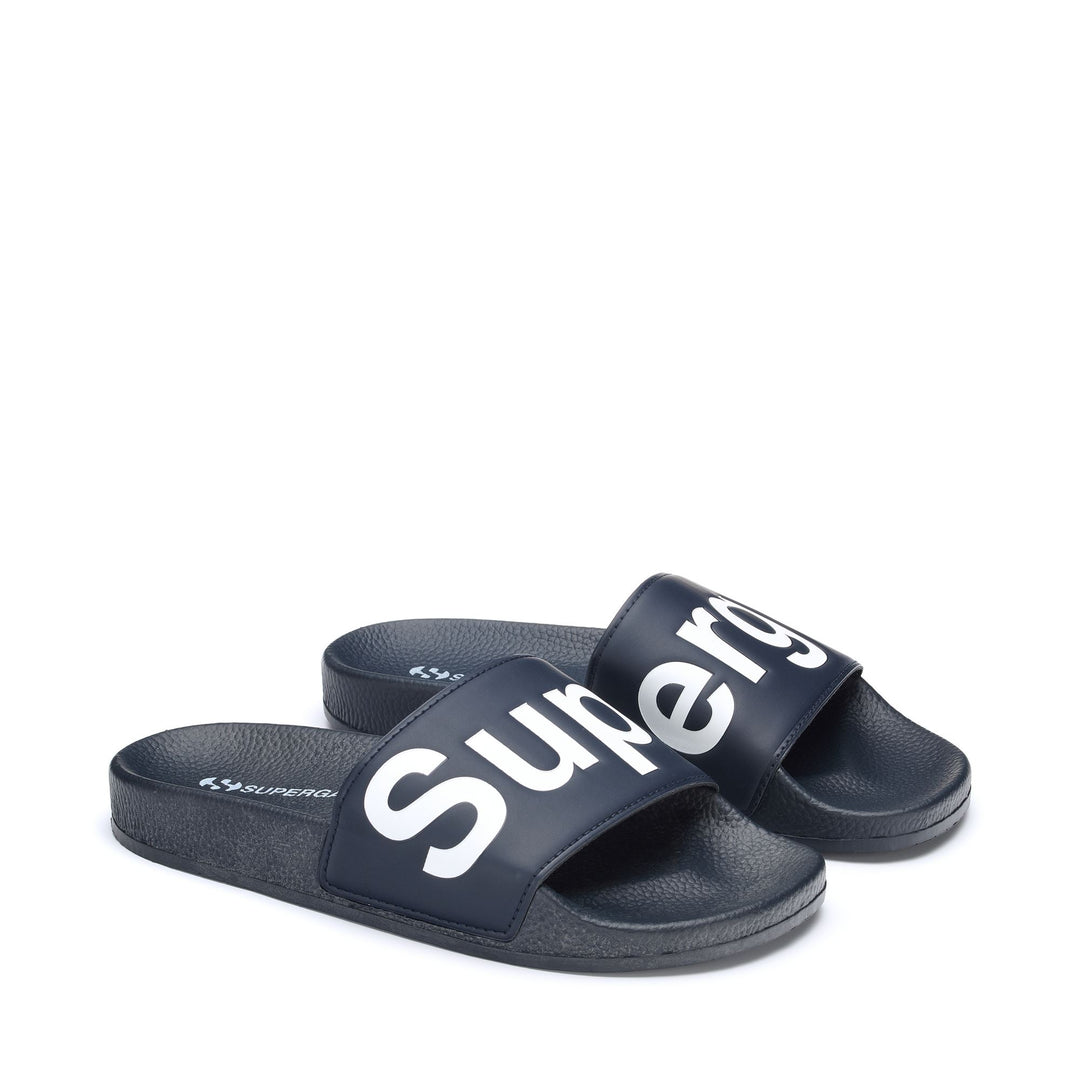Blaue Unisex-Sandalen mit Gummisohle main