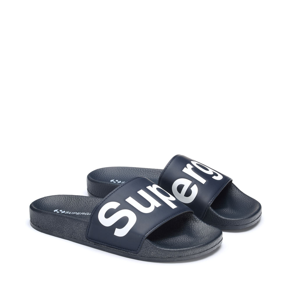 Blaue Unisex-Sandalen mit Gummisohle 02