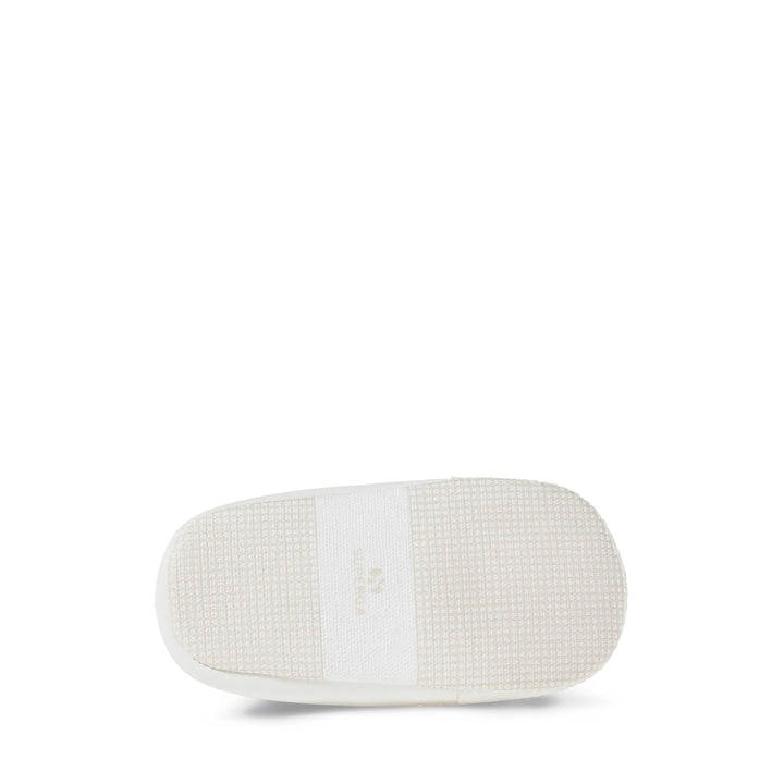 Weiße Low Cut Sneakers für Kinder mit Obermaterial aus Baumwolle 5