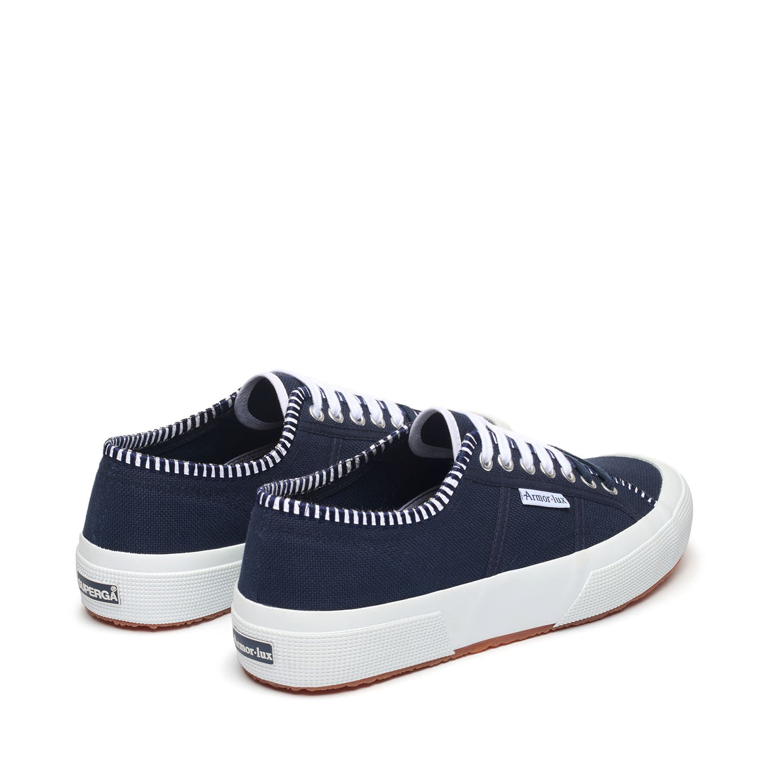 Baskets classiques bleues pour homme avec tige en coton main