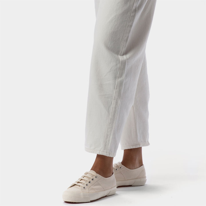 Zapatillas unisex beige con parte superior de algodón 6