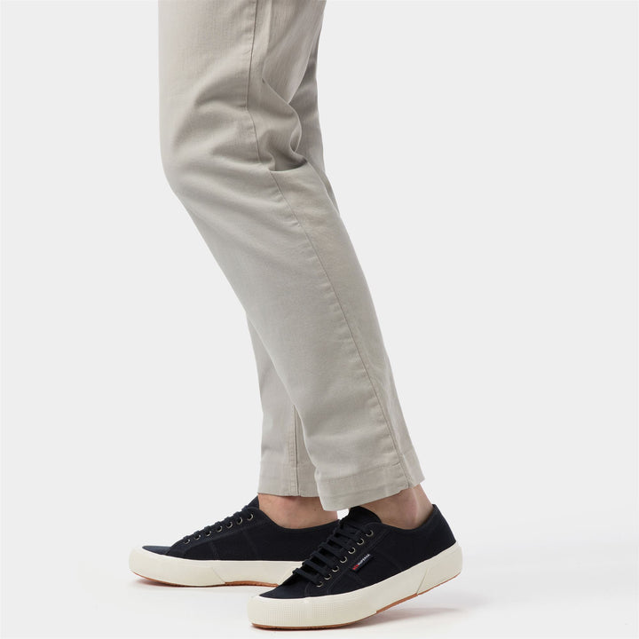 Unisex Low Cut Navy Sneakers mit Obermaterial aus Baumwolle 6