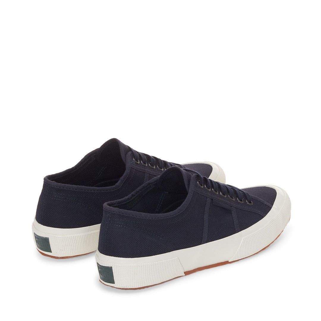 Unisex Low Cut Navy Sneakers mit Obermaterial aus Baumwolle main