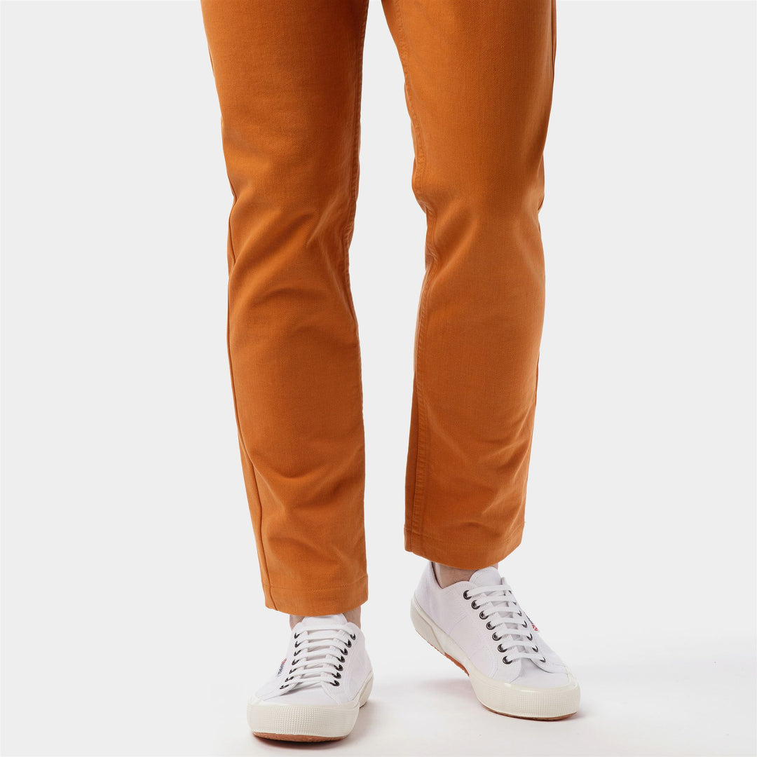 Weiße Low Cut-Sneakers mit Baumwollobermaterial main