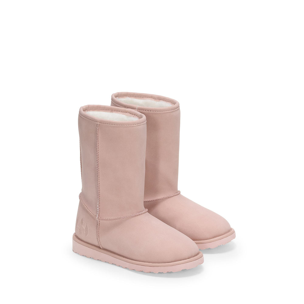 Total Pinke Stiefel für Kinder mit Obermaterial aus Nubukleder 02