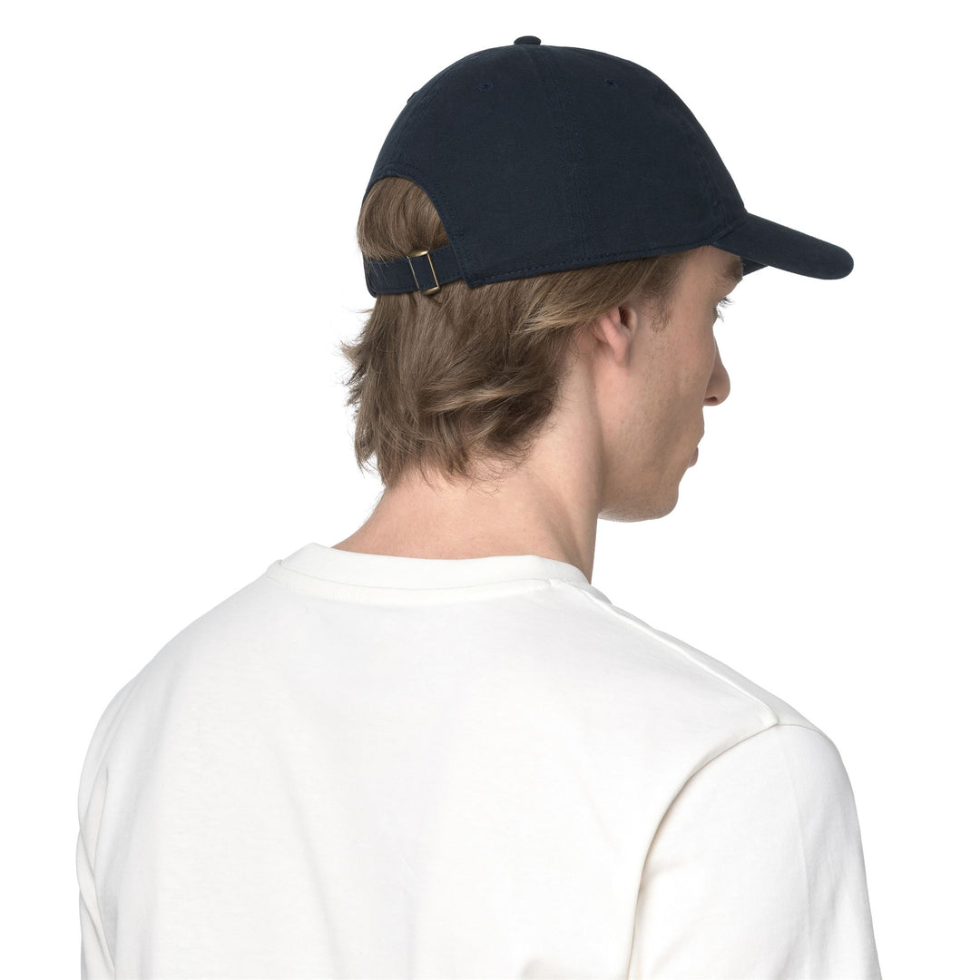 Marineblaue Unisex-Kappe mit Baumwoll-Canvas main