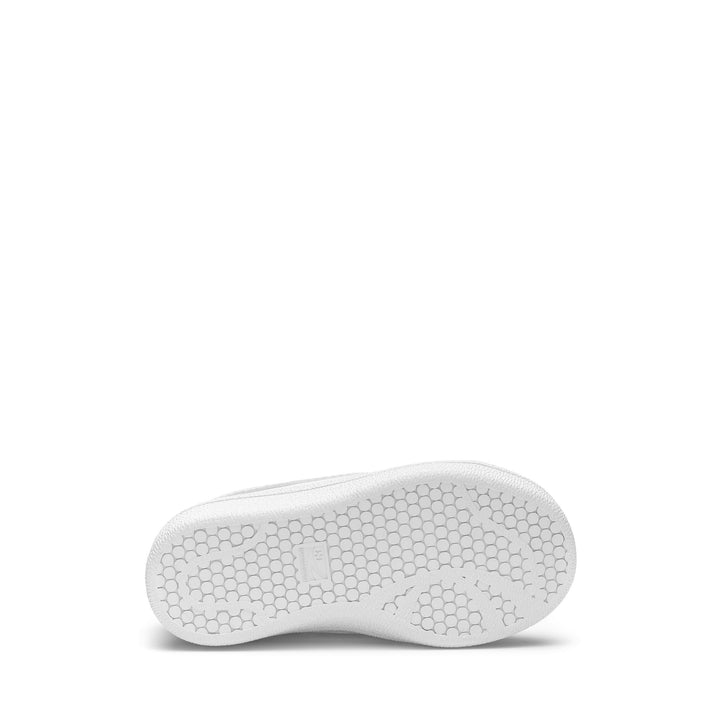 Total White Low Cut Sneakers für Kinder mit Obermaterial aus Synthetik 5