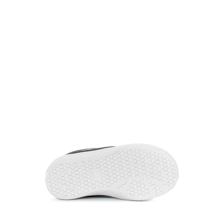 Niedrig geschnittene weiße Sneakers für Kinder mit Obermaterial aus Synthetik 5