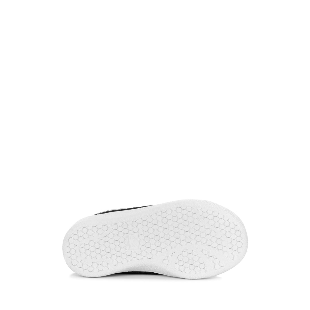 Niedrig geschnittene weiße Sneakers für Kinder mit Obermaterial aus Synthetik main