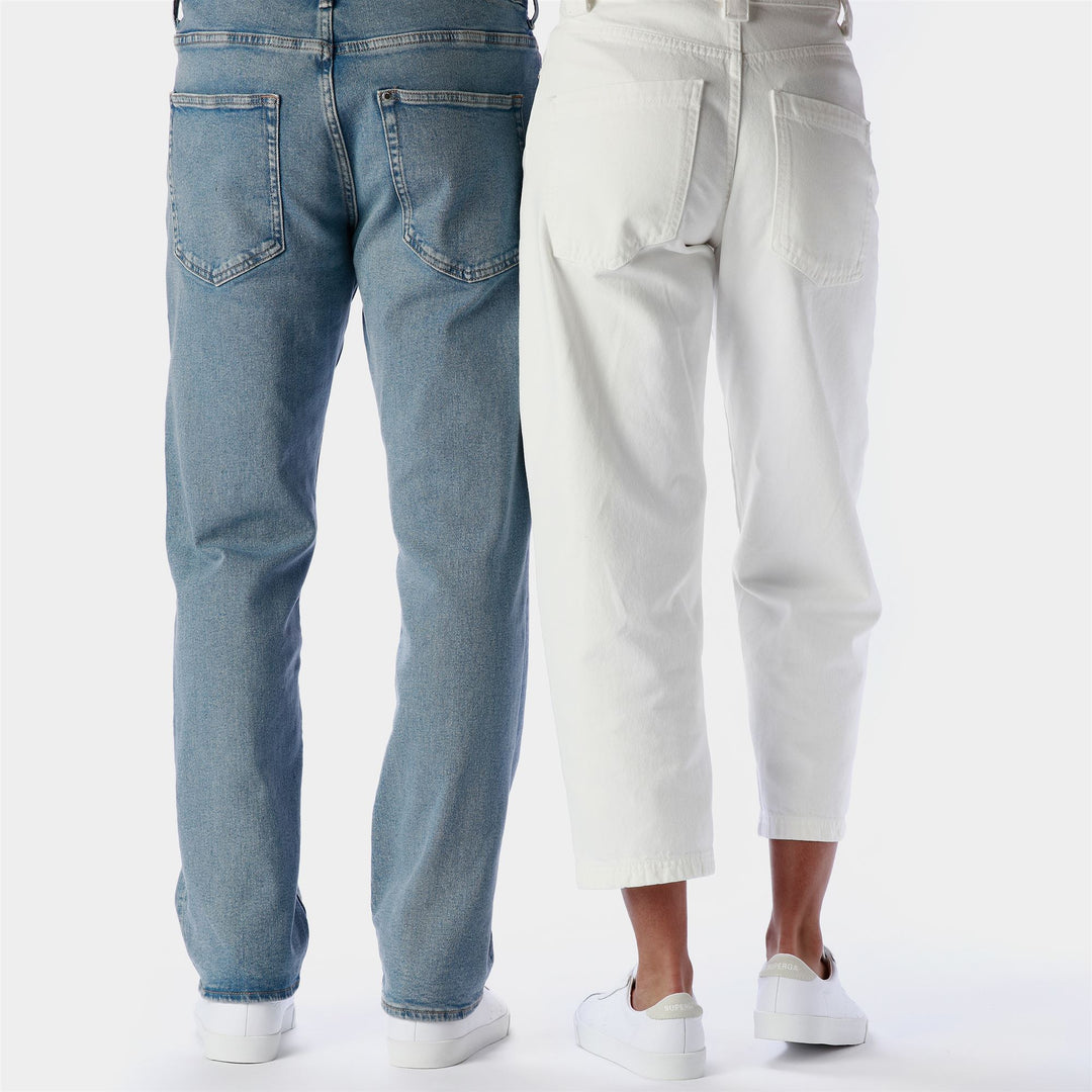 Unisex Full White Low Cut Sneakers with Leather Upper main