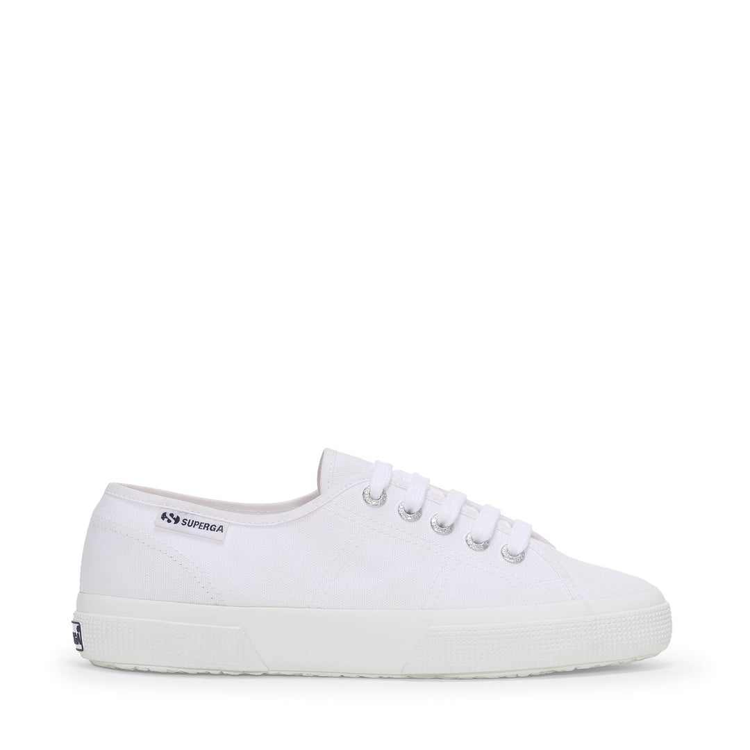 Unisex White Sneakers with Cotton Upper 01