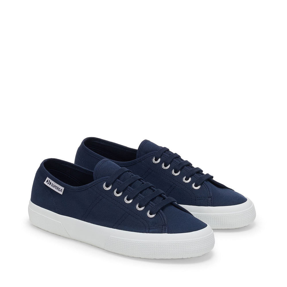 Unisex Navy Sneakers with Cotton Upper 02