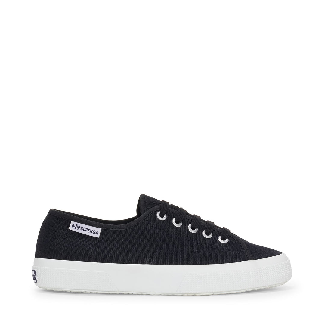 Unisex Black Sneakers with Cotton Upper 01