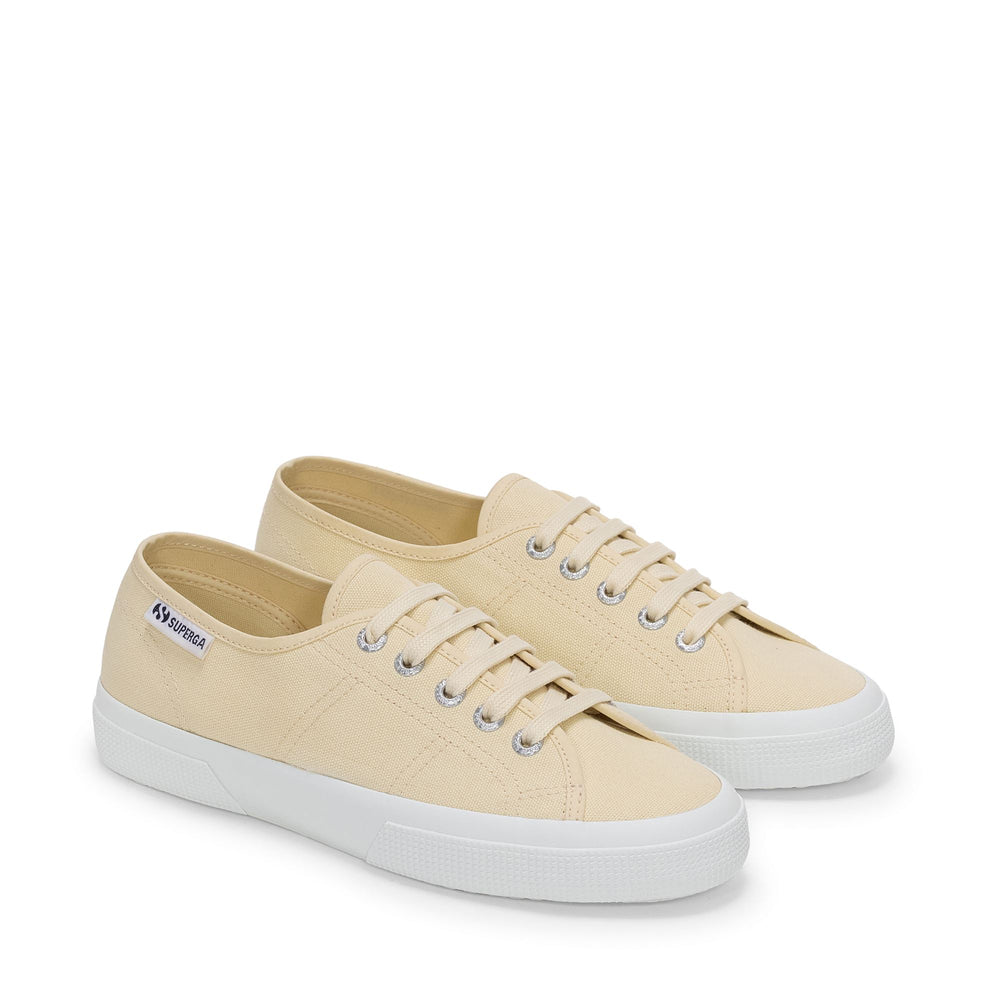 Unisex Beige Sneakers with Cotton Upper 02