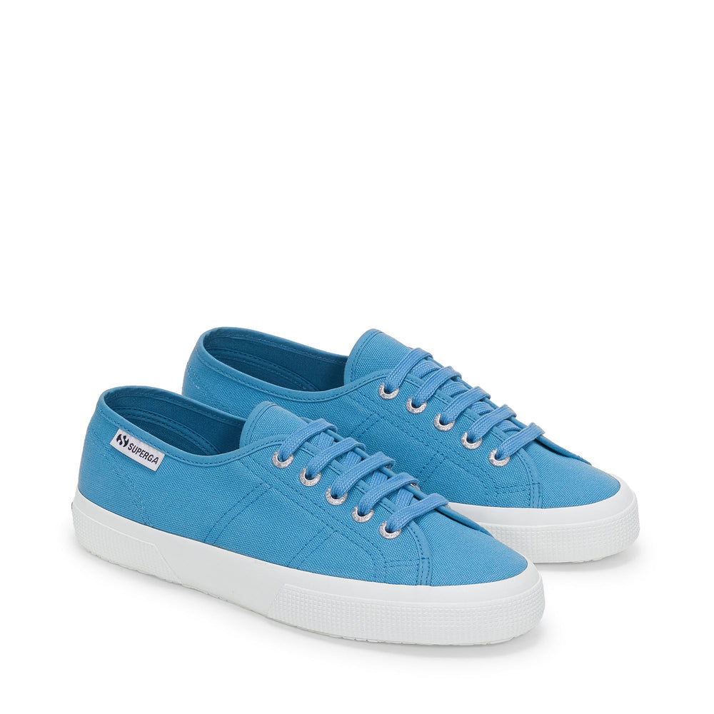Unisex Blue Sneakers with Cotton Upper 02