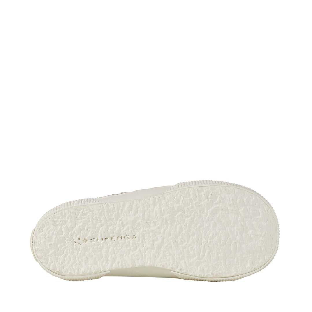 Klassische graue Mädchen-Sneaker mit Obermaterial aus Baumwolle main