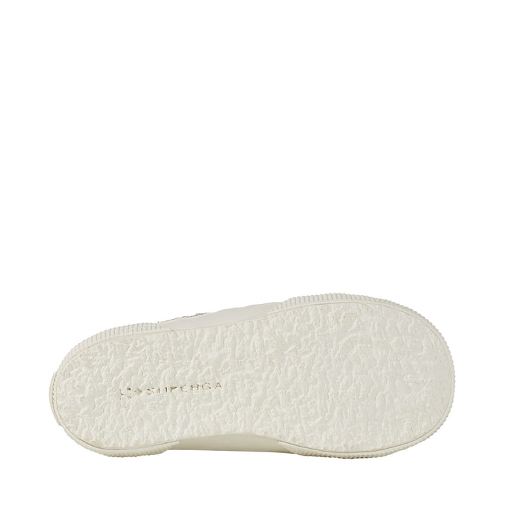 Klassische graue Mädchen-Sneaker mit Obermaterial aus Baumwolle 5