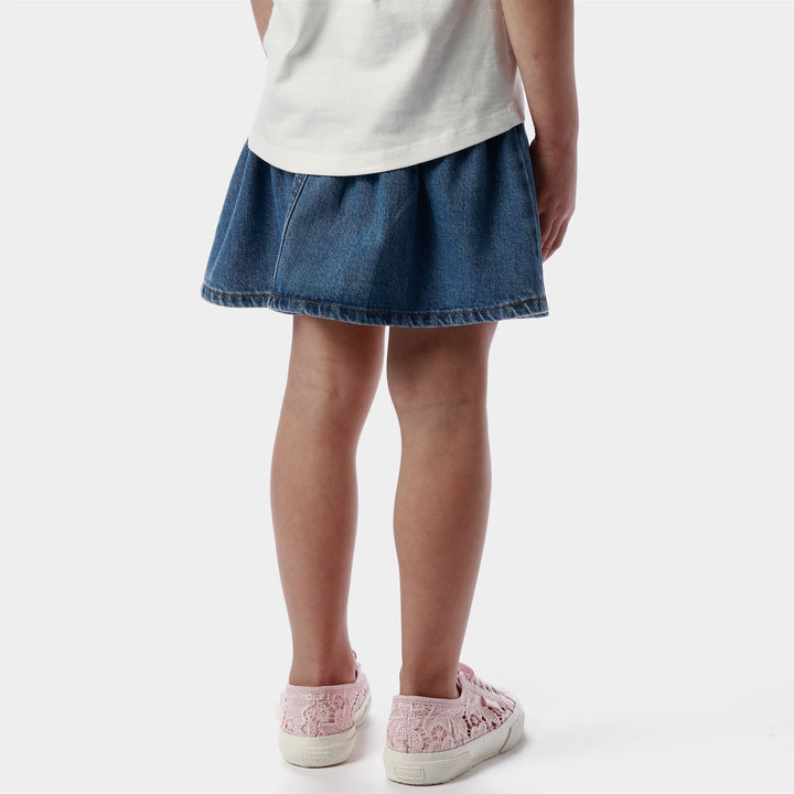 Rosafarbene Mädchen-Sneaker mit Obermaterial aus Baumwolle 7