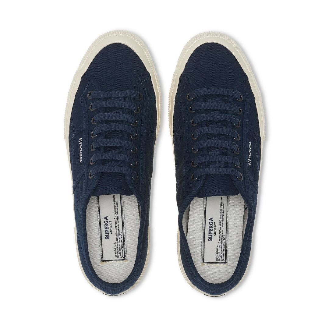Unisex Classic Navy Sneakers with Cotton Upper main