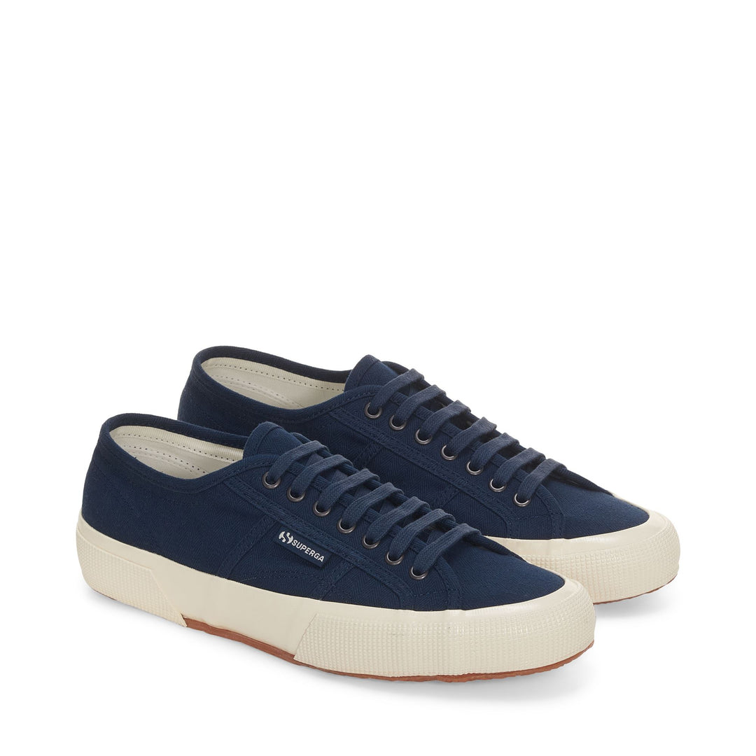 Unisex Classic Navy Sneakers with Cotton Upper main