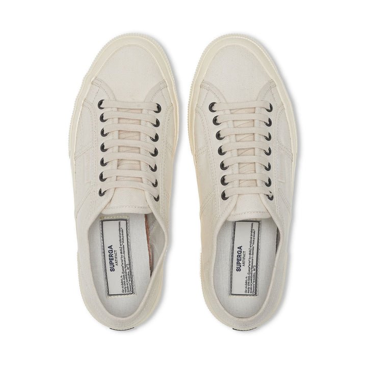 Unisex Beige Low Cut Sneakers with Cotton Upper 4