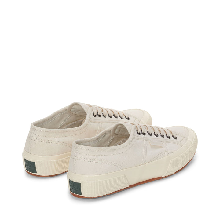 Unisex Beige Low Cut Sneakers with Cotton Upper 3