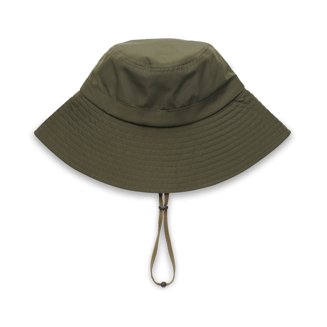 Grüner Unisex-Bucket-Hut mit verstellbarem Kinnriemen main