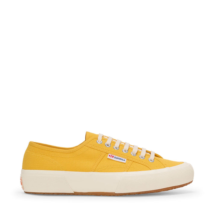 Unisex Yellow Low Cut Sneakers with Cotton Upper 1