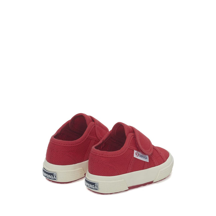 Kinder-Sneaker in Rot mit Obermaterial aus Baumwolle 3