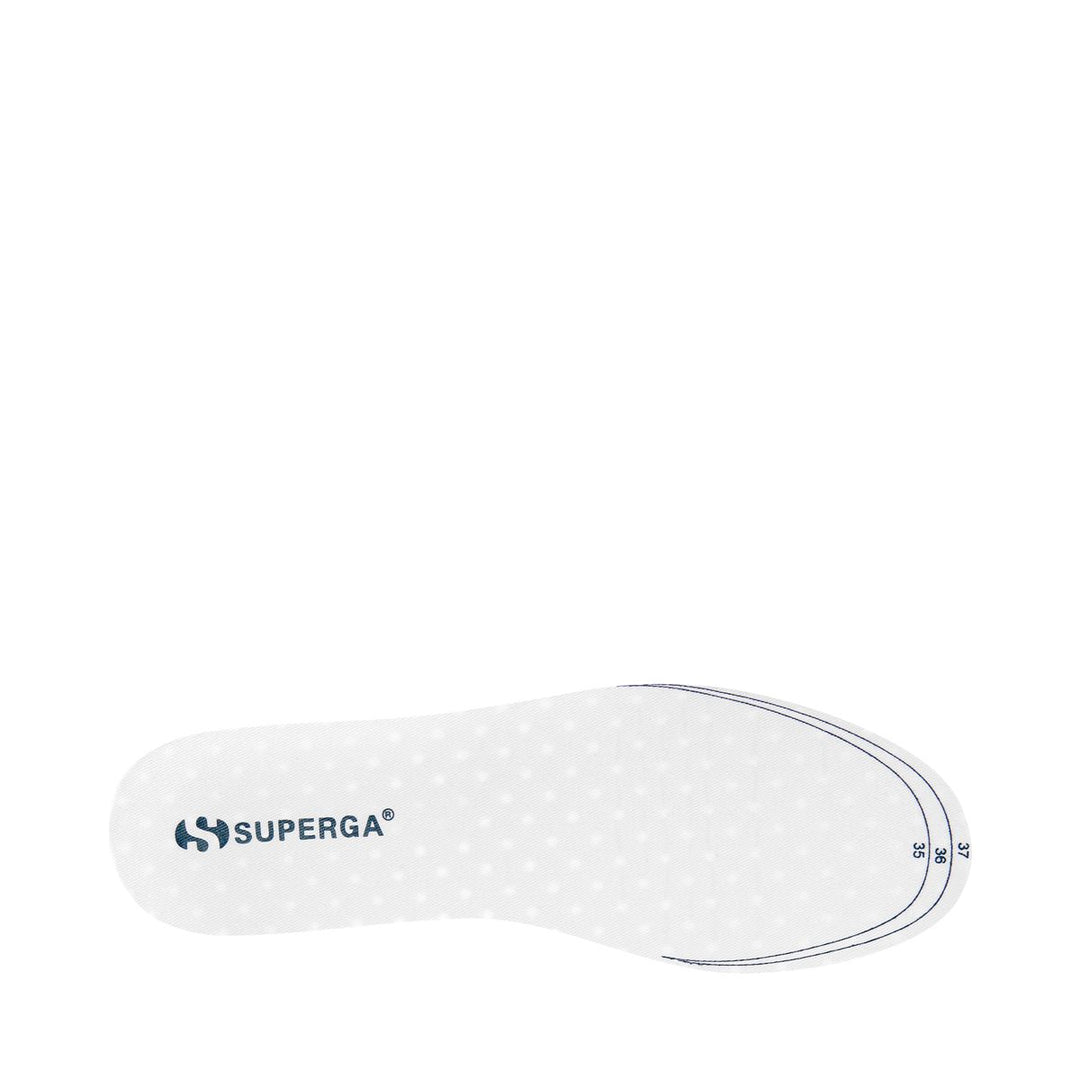 Herausnehmbare Unisex-Einlegesohlen in Weiß mit Eva 01